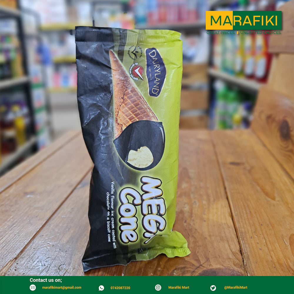 DAIRY LAND MEGA CONE 90ML