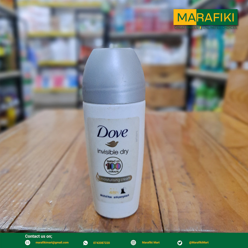 DOVE ROLL ON INVISIBLE DRY NEW 50ML