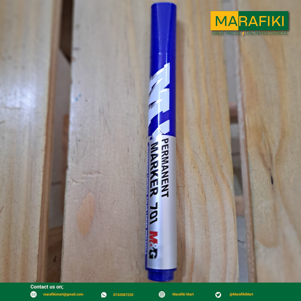 M&G PERMANENT MARKER BLUE