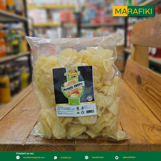 HUNYZ POTATO CRISPS 160G