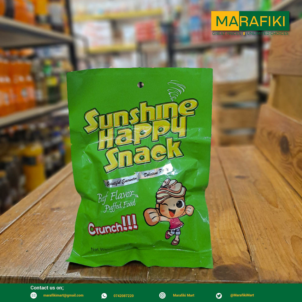 SUNSHINE HAPPY SNACK BEEF FLAVOR