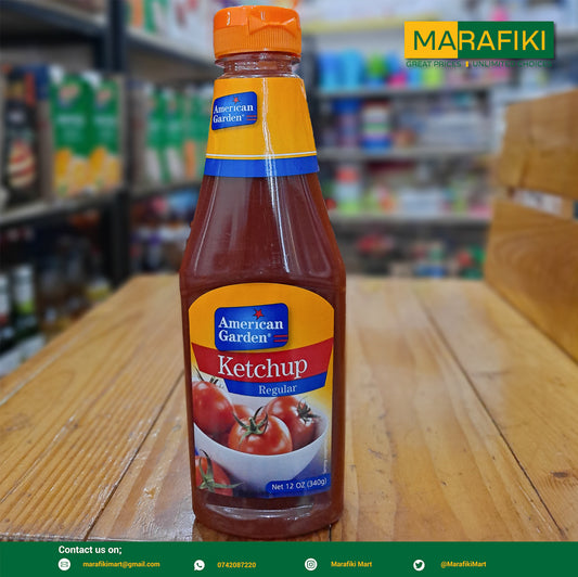 AMERICAN GARDEN KETCHUP 340G