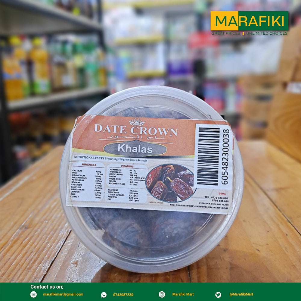 DATE CROWN KHALAS DATE 500G