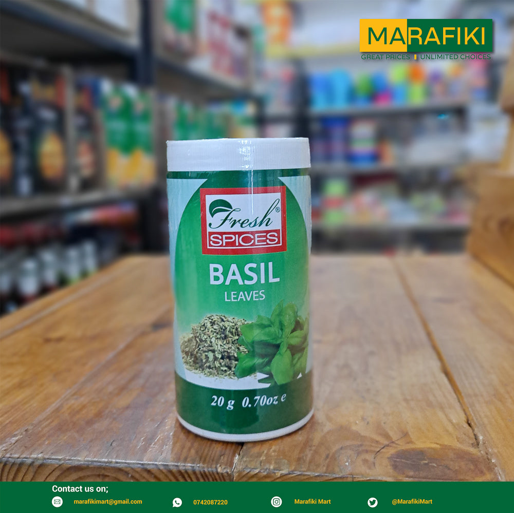 FRESH SPICES BASIL LEAVES 20G