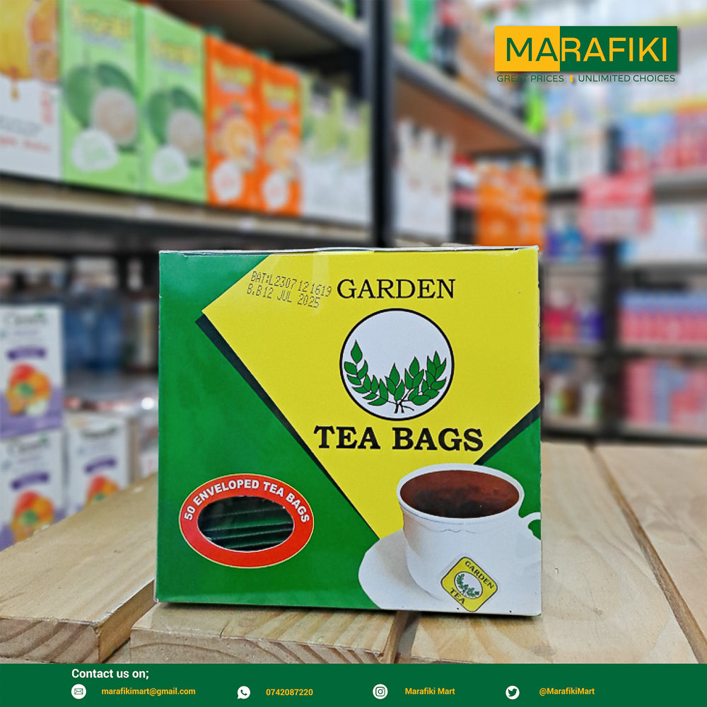 GARDEN TEA BAGS 50BAGS