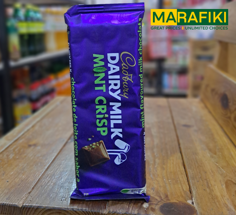 CADBURY DAIRY MILK MINT CRISP 150G