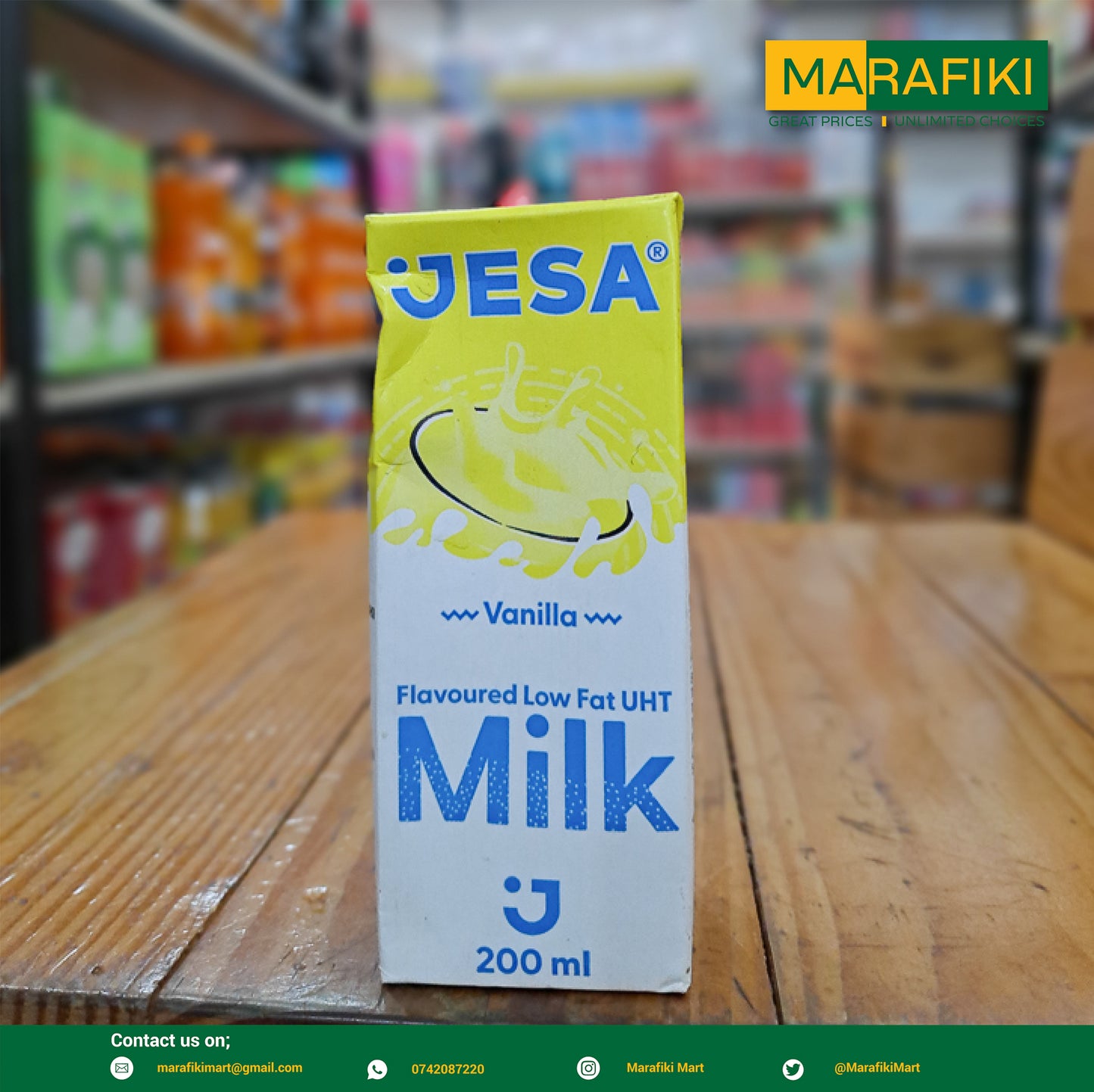 JESA VANILLA MILK 200ML