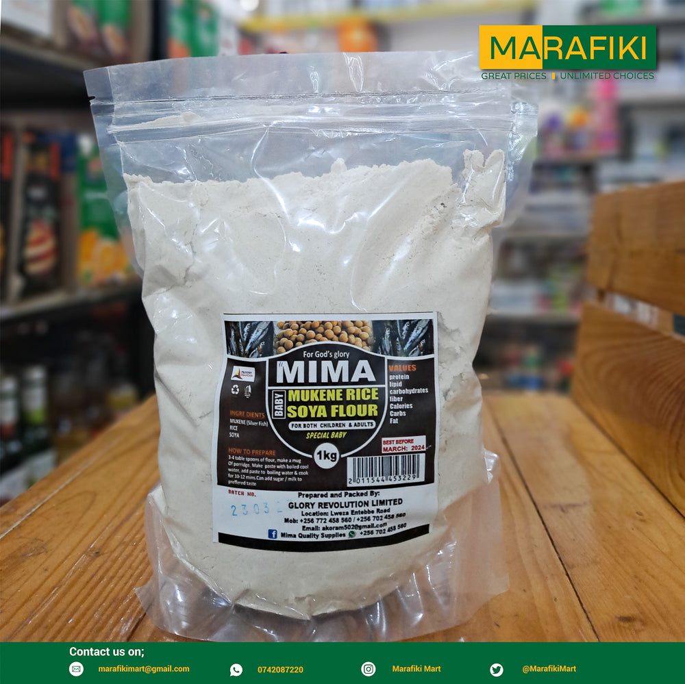 MIMA MUKENE RICE SOYA FLOUR 1KG
