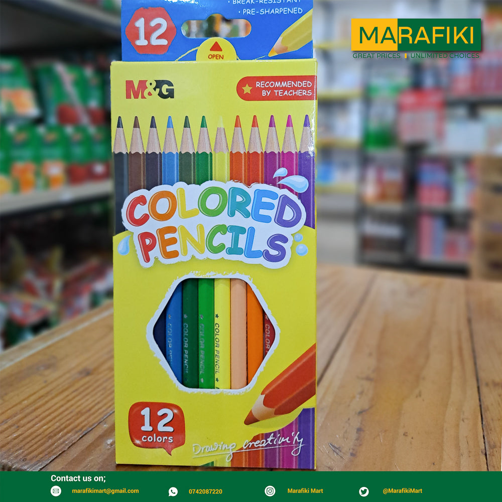 M&G COLORED PENCILS 1PACK