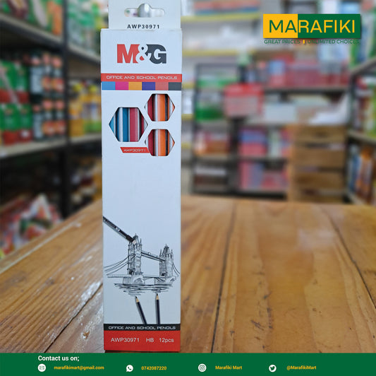 M&G AWP30971 HB PENCILS 1 PACK