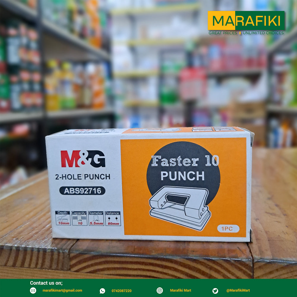 M&G 2-HOLE PUNCH MACHINE