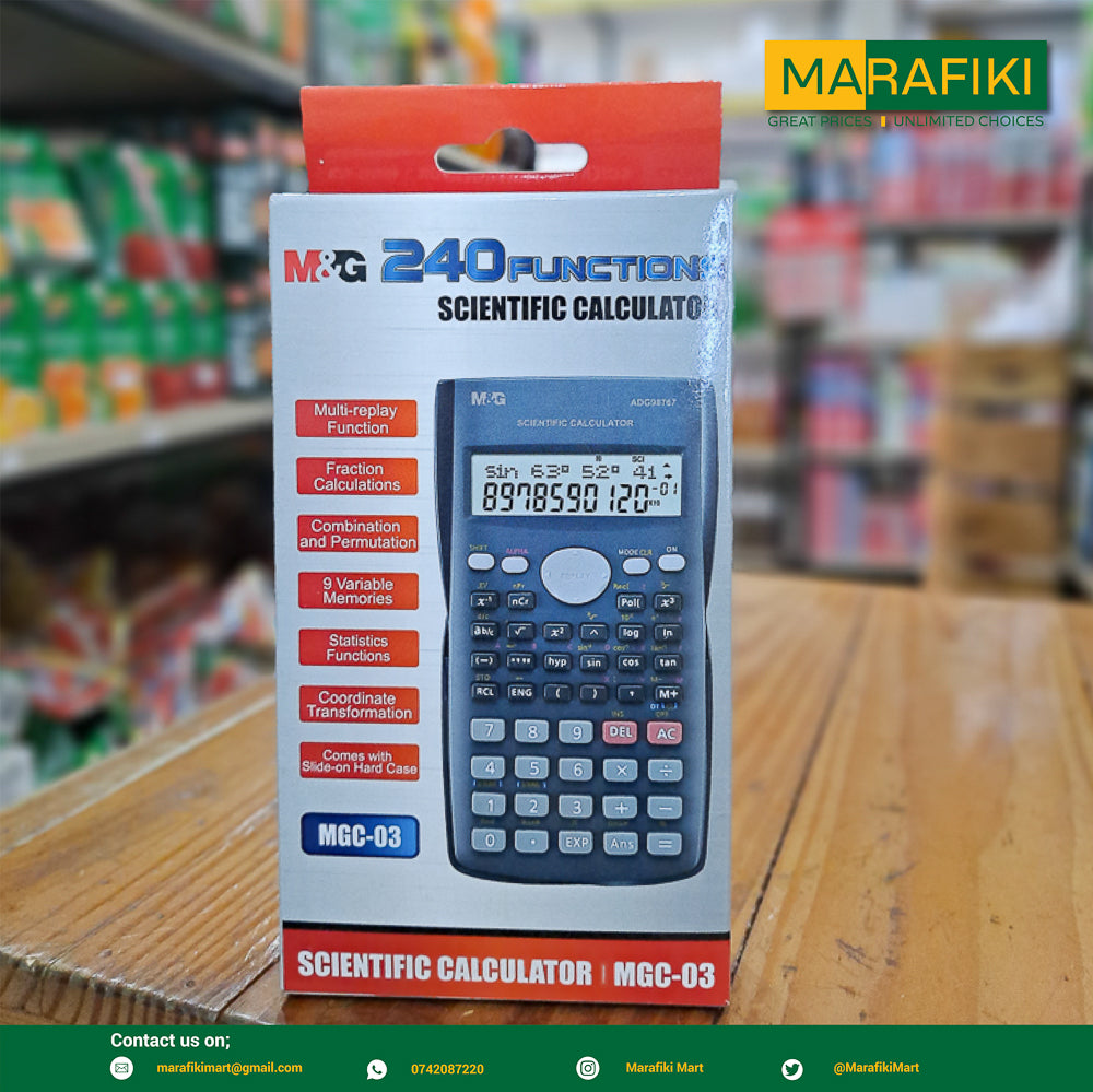 240FUNCTIONS SCIENTIFIC CALCULATOR 1PC