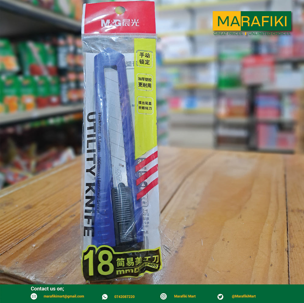 UTILITY KNIFE 18MM