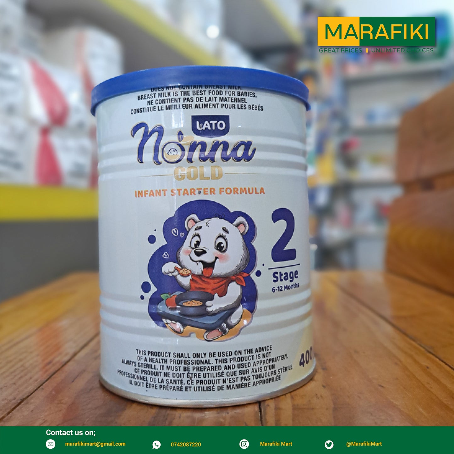 LATO NONNA INFANT FORMULA 2 400G