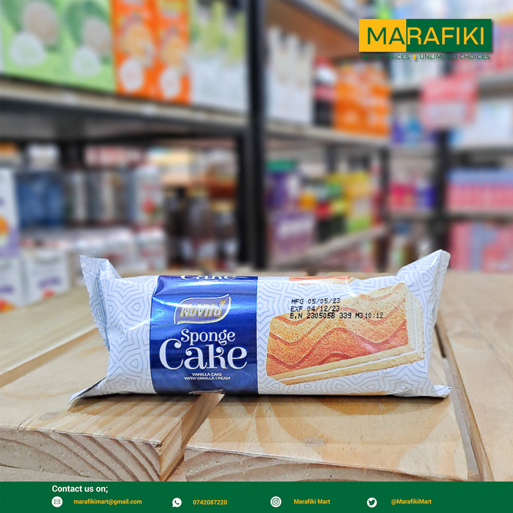 NUVITA SPONGE CAKE VANILLA CREAM 33G