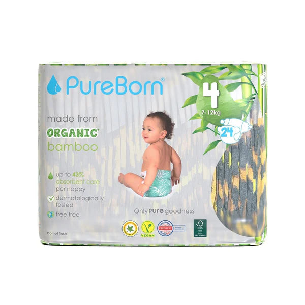 Pure born diapers size 4 24 pcs