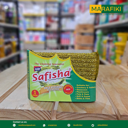 SAFISHA GOLD SCOURER PAD