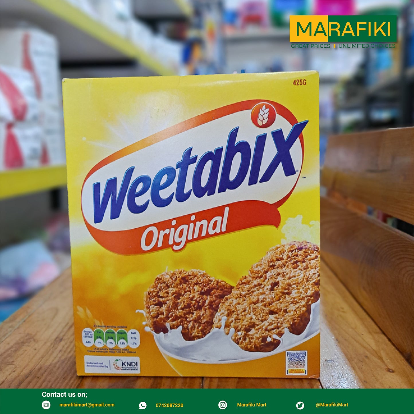 WEETABIX ORIGINAL 425G