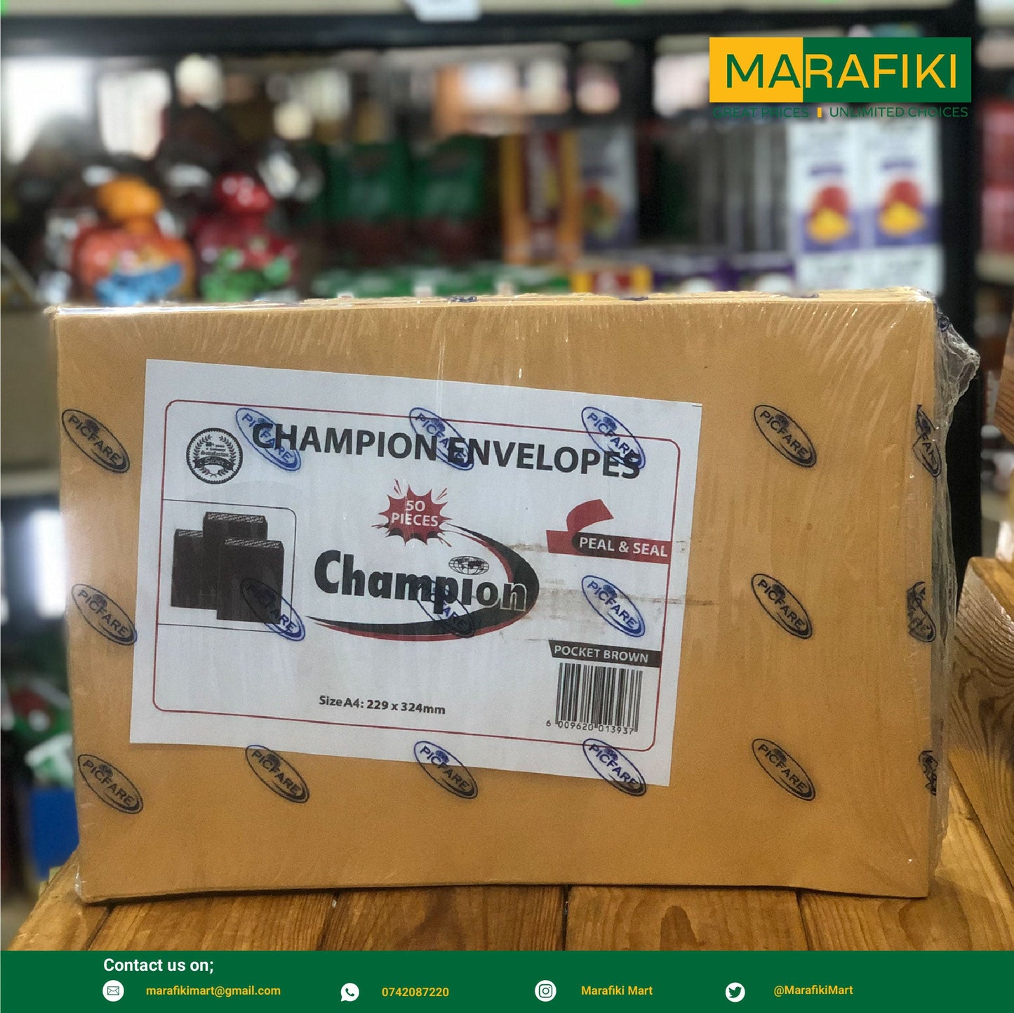 CHAMPION BROWN ENVELOPE BIG SIZE