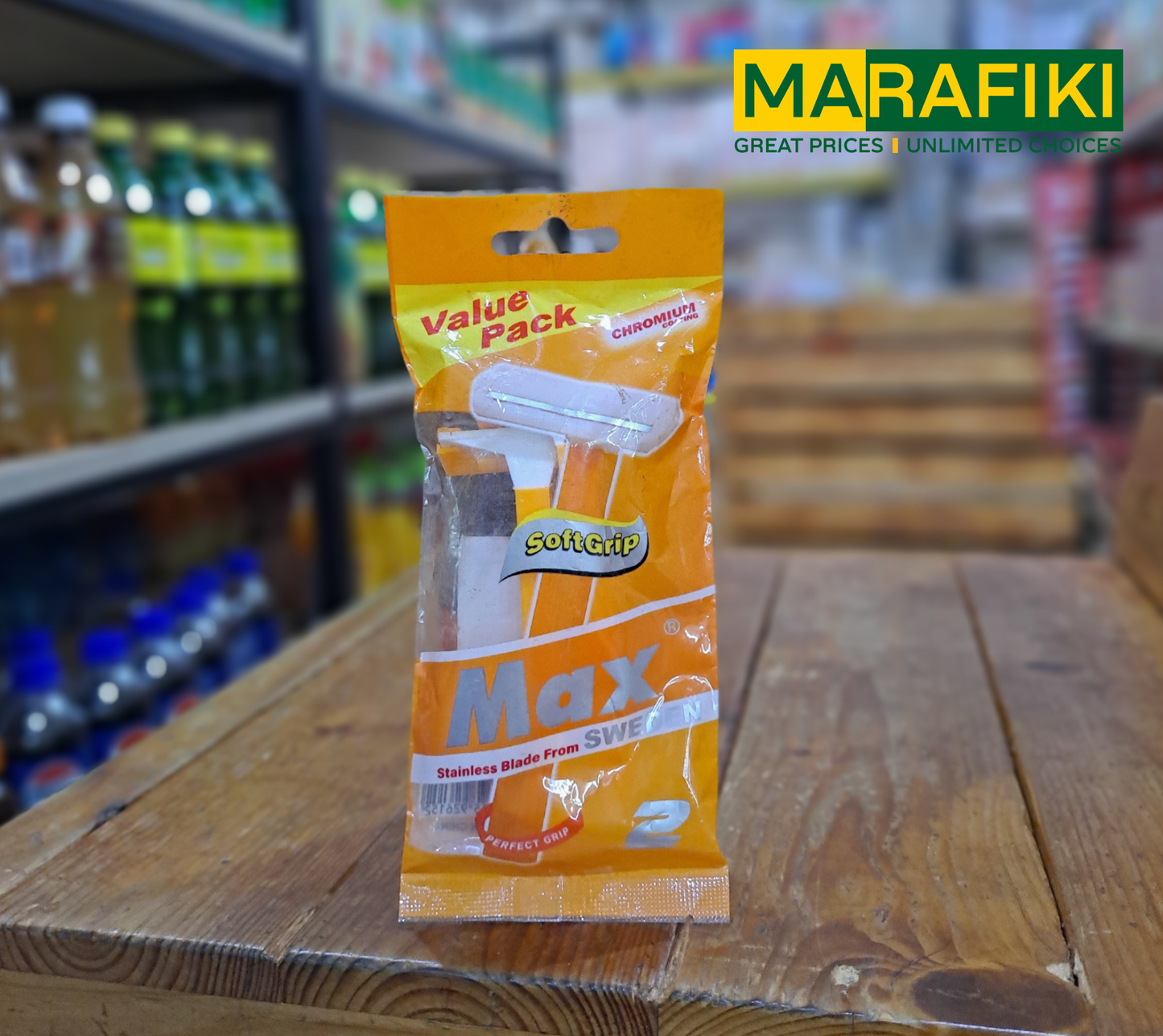 SOFTGRIP MAX SWEDEN 2 PIECES YELLOW