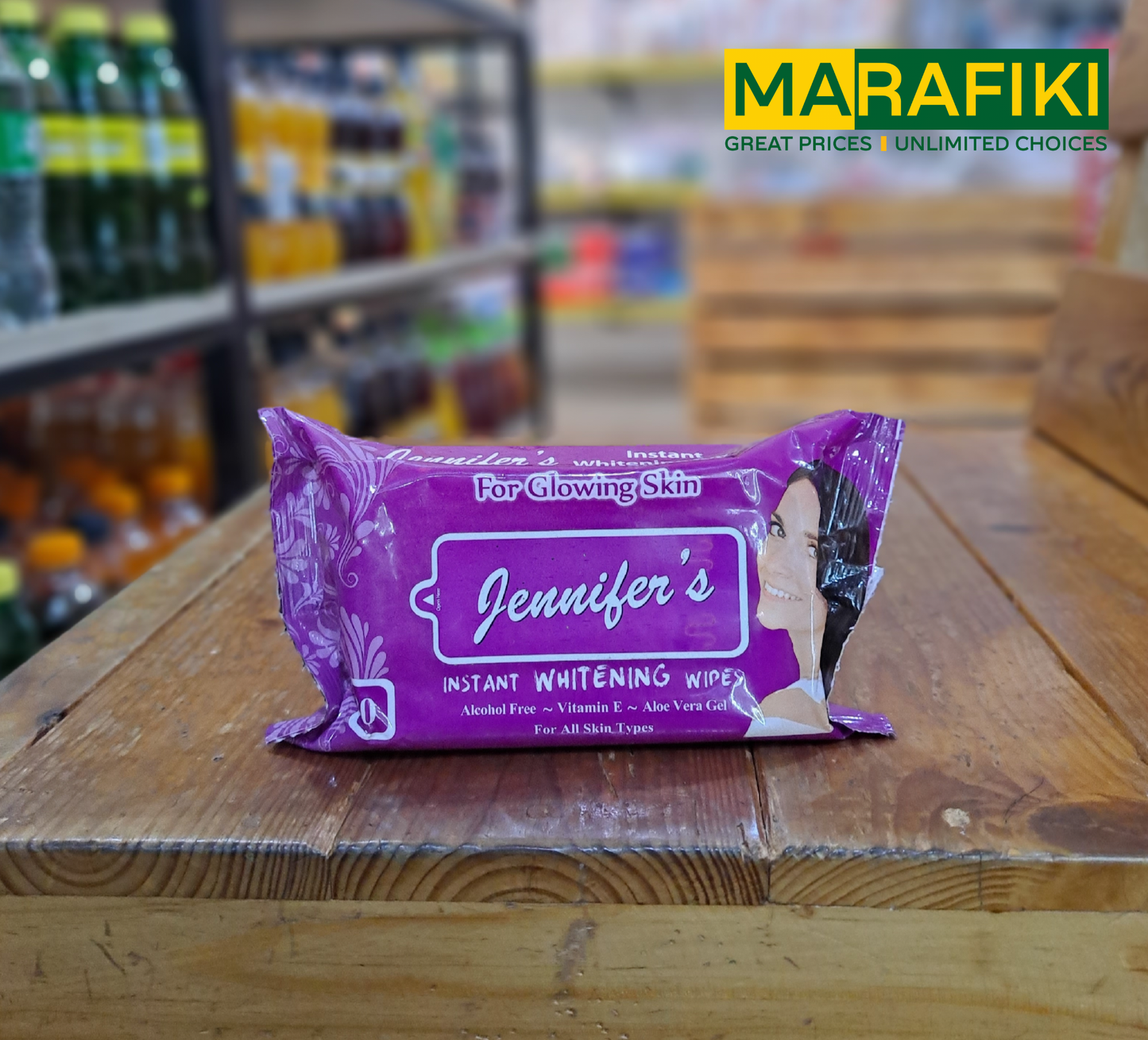 JENNIFER'S INSTANNT WHITENING WIPES 30PCS
