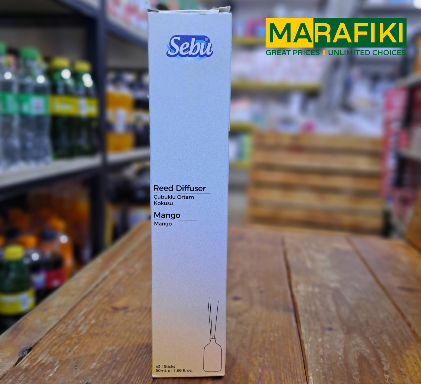 SEBU REED DIFFUSER MANGO 50ML