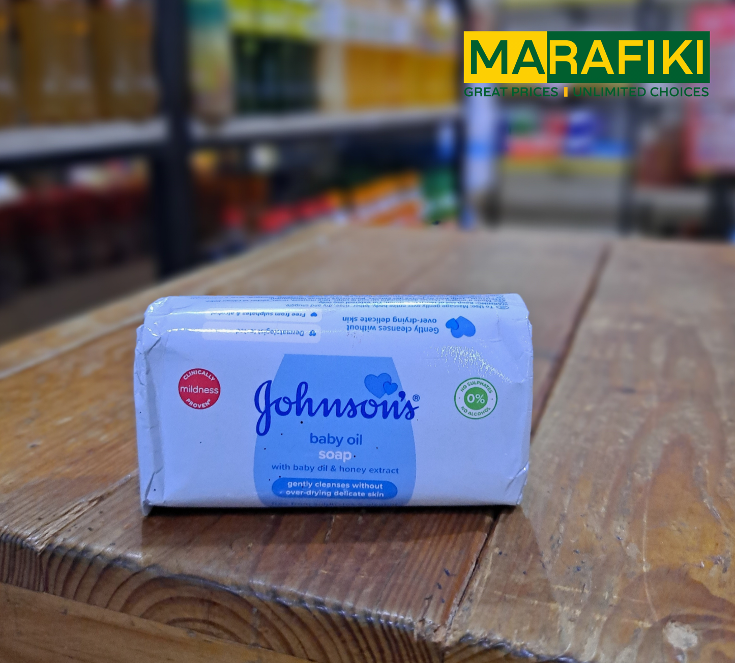 J&J BABY SOAP OIL 100G