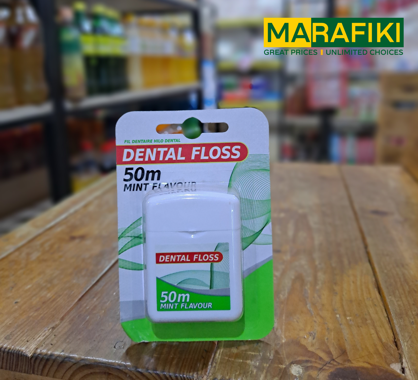 DENTAL FLOSS MINT FLAVOUR 50M
