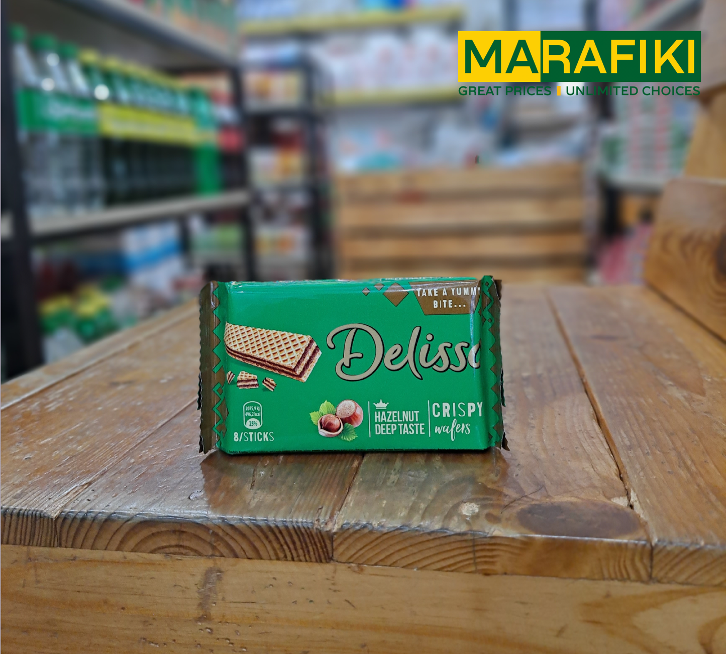 DELISSO WAFERS HAZELNUT