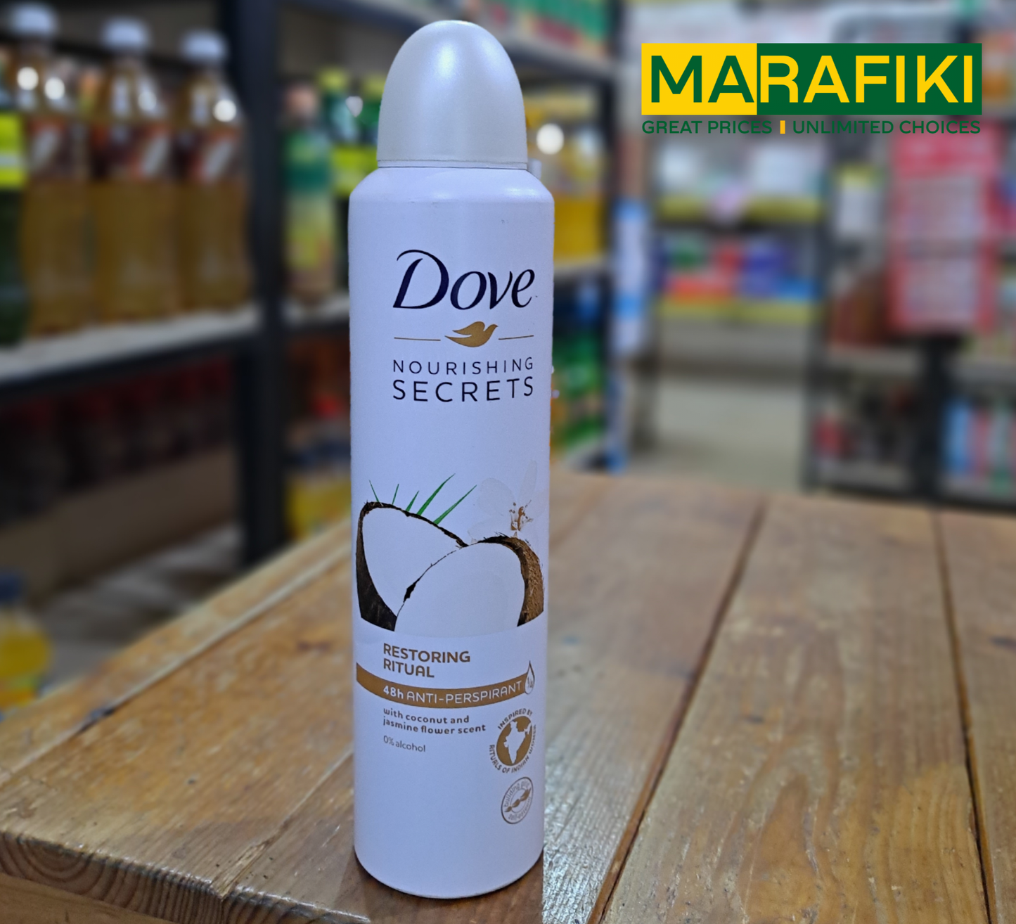 DOVE BODY SPRAY RESTORING RITUAL 250ML