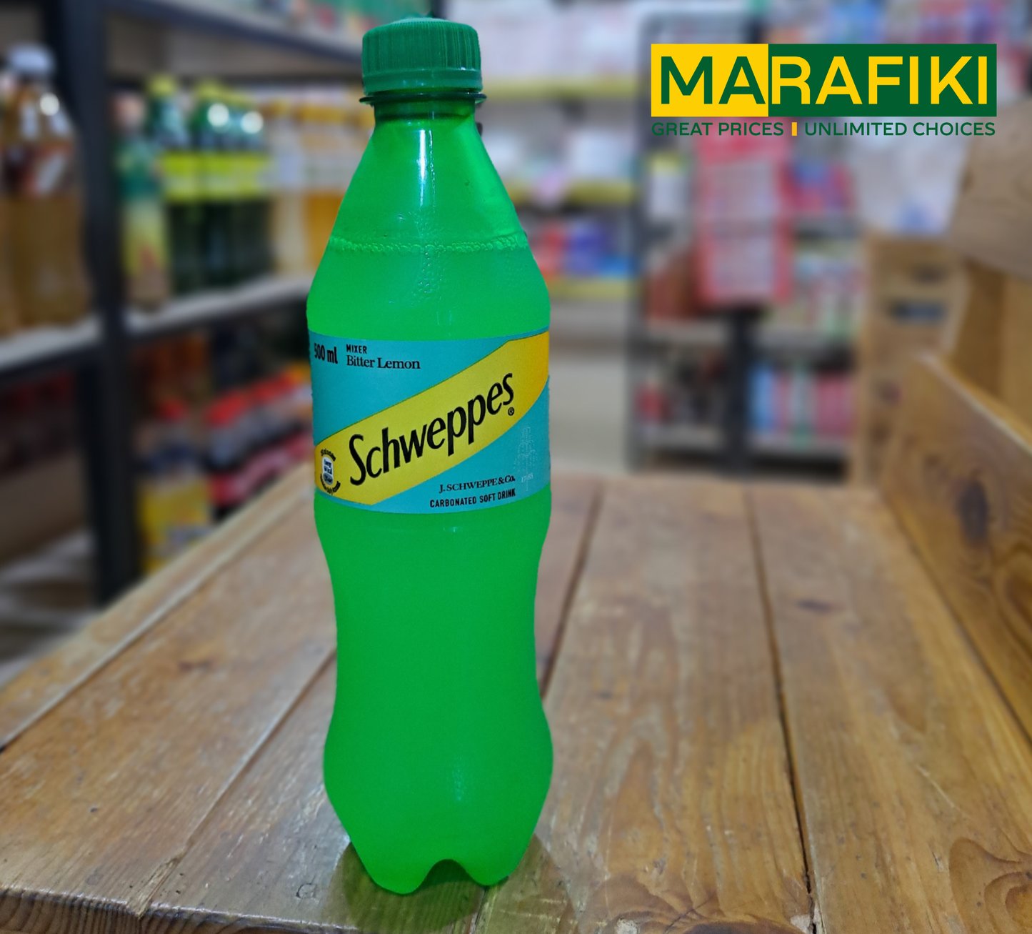 SCHWEPPES BITTER LEMON 500ML