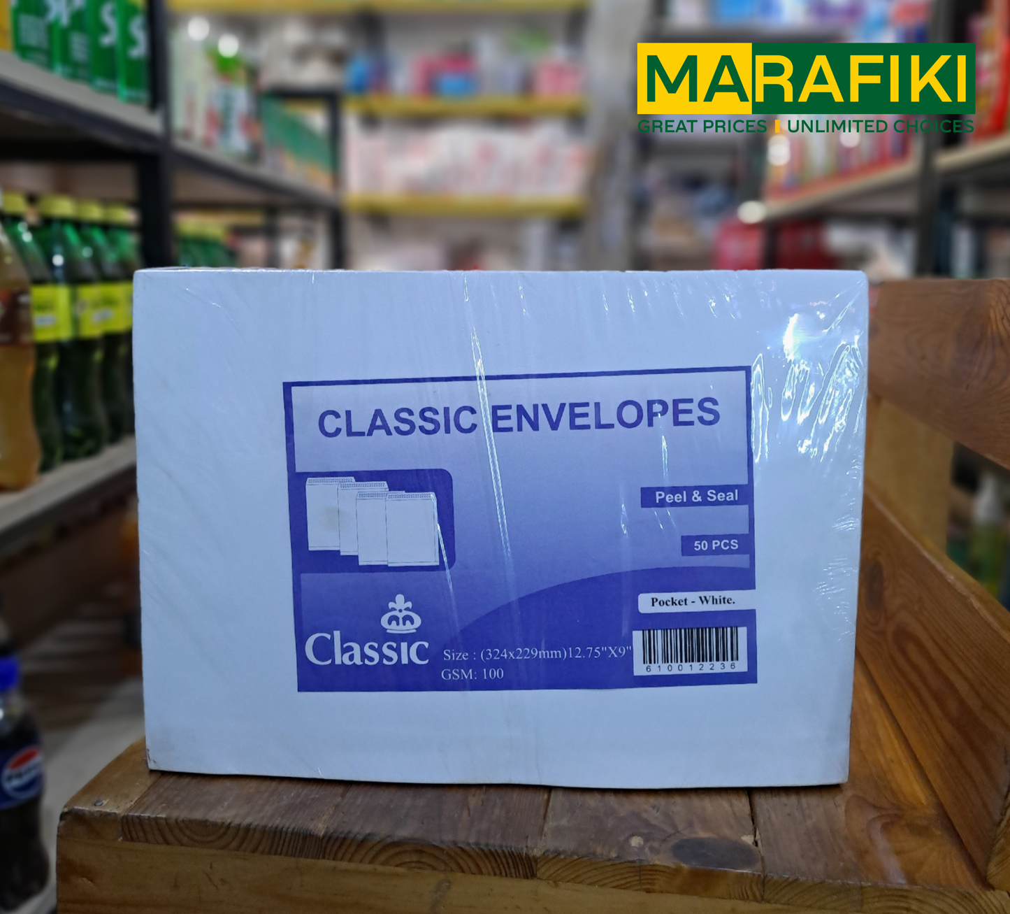 CLASSIC WHITE BIG ENVELOPE