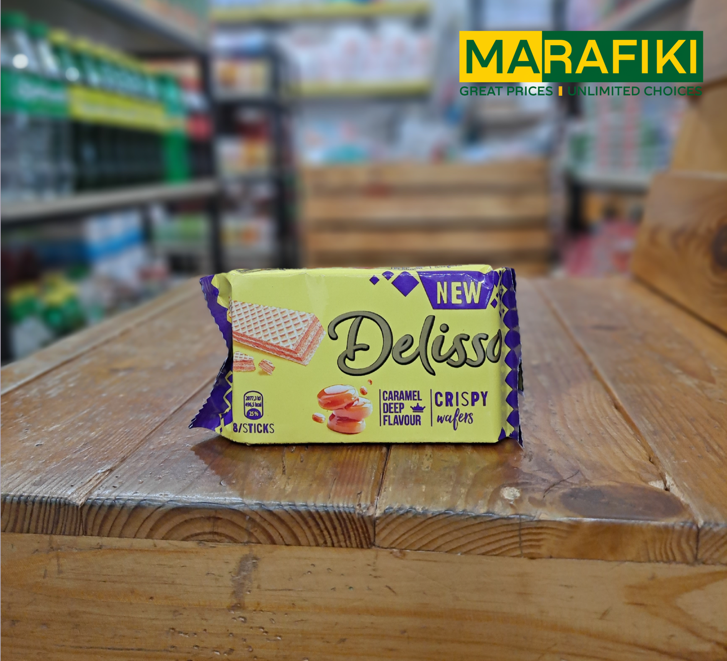 DELISSO WAFERS CARAMEL