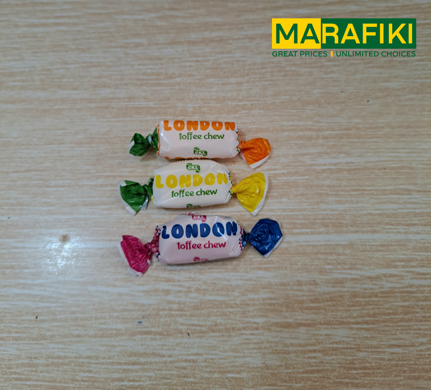 LONDON TOFFEE CHEW SWEET