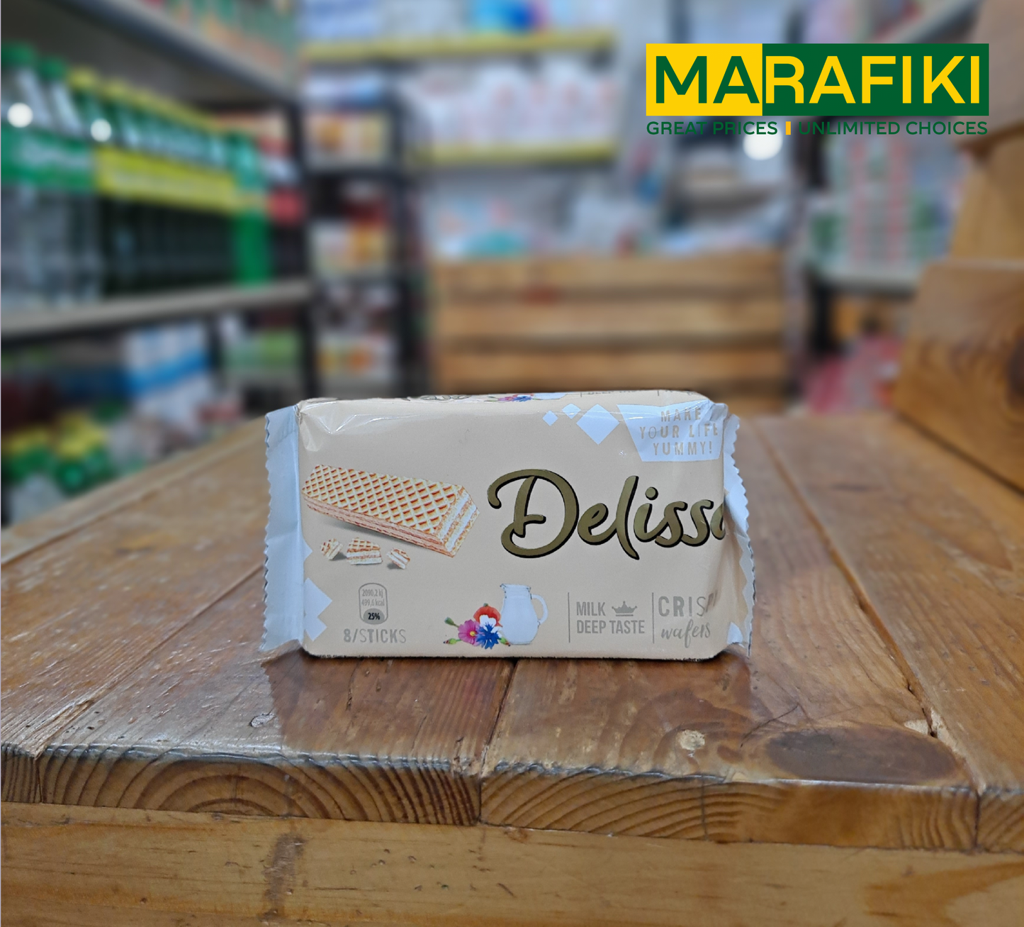 DELISSO WAFERS MILK