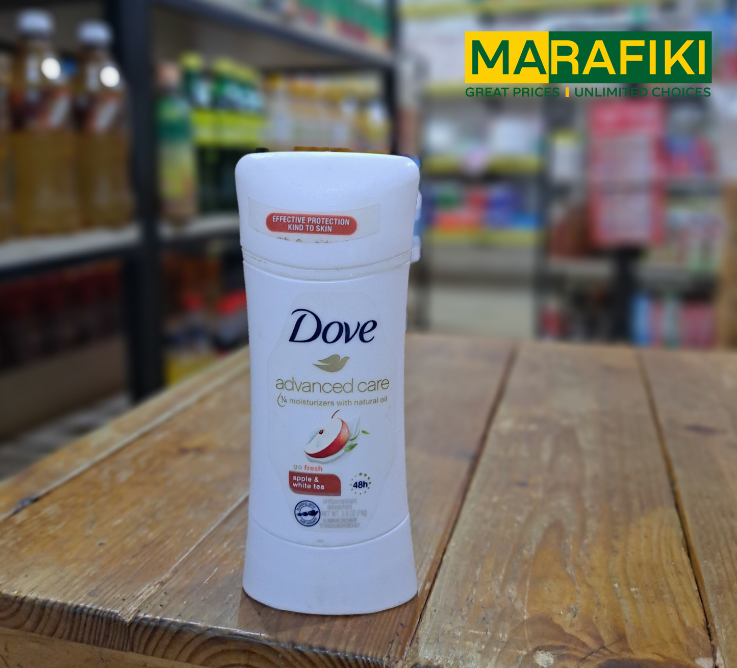 DOVE DEO STICK APPLE & WHITE TEA STICK 74G