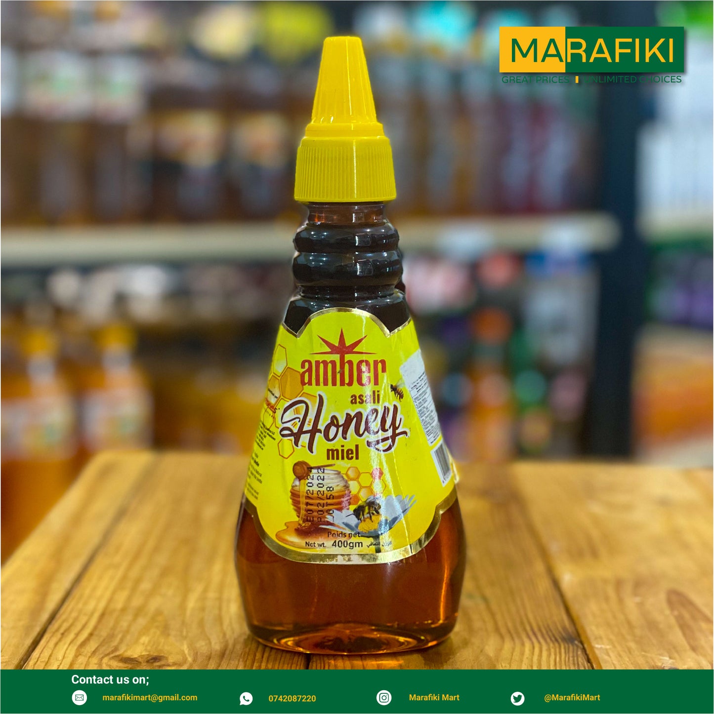 AMBER ASALI HONEY 400GM