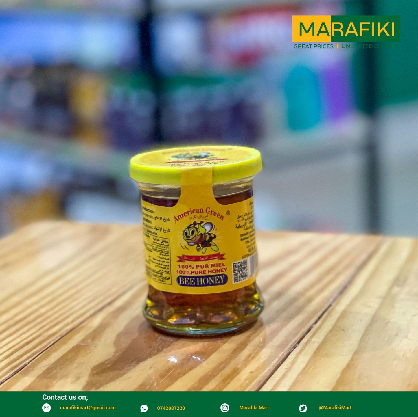 AMERICAN GREEN HONEY 80G