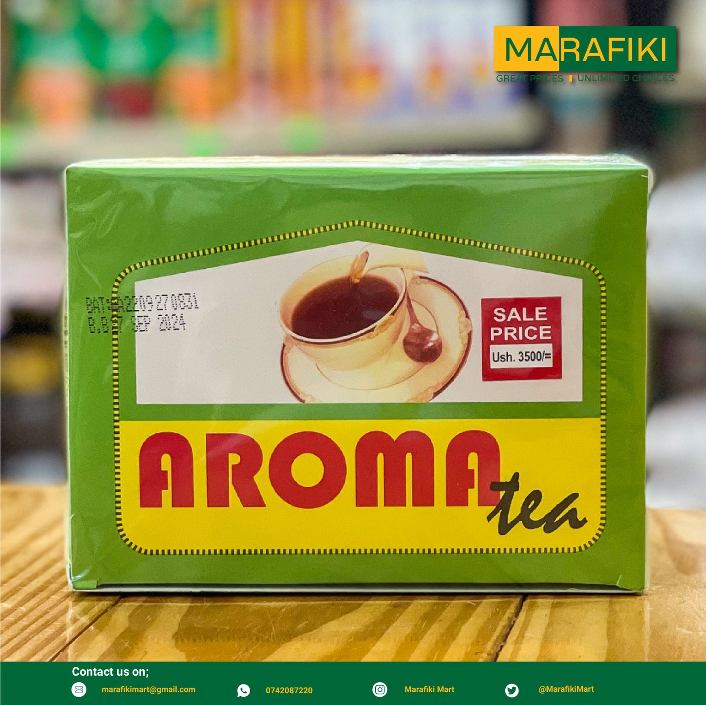 AROMA TEA BAGS -50PCS