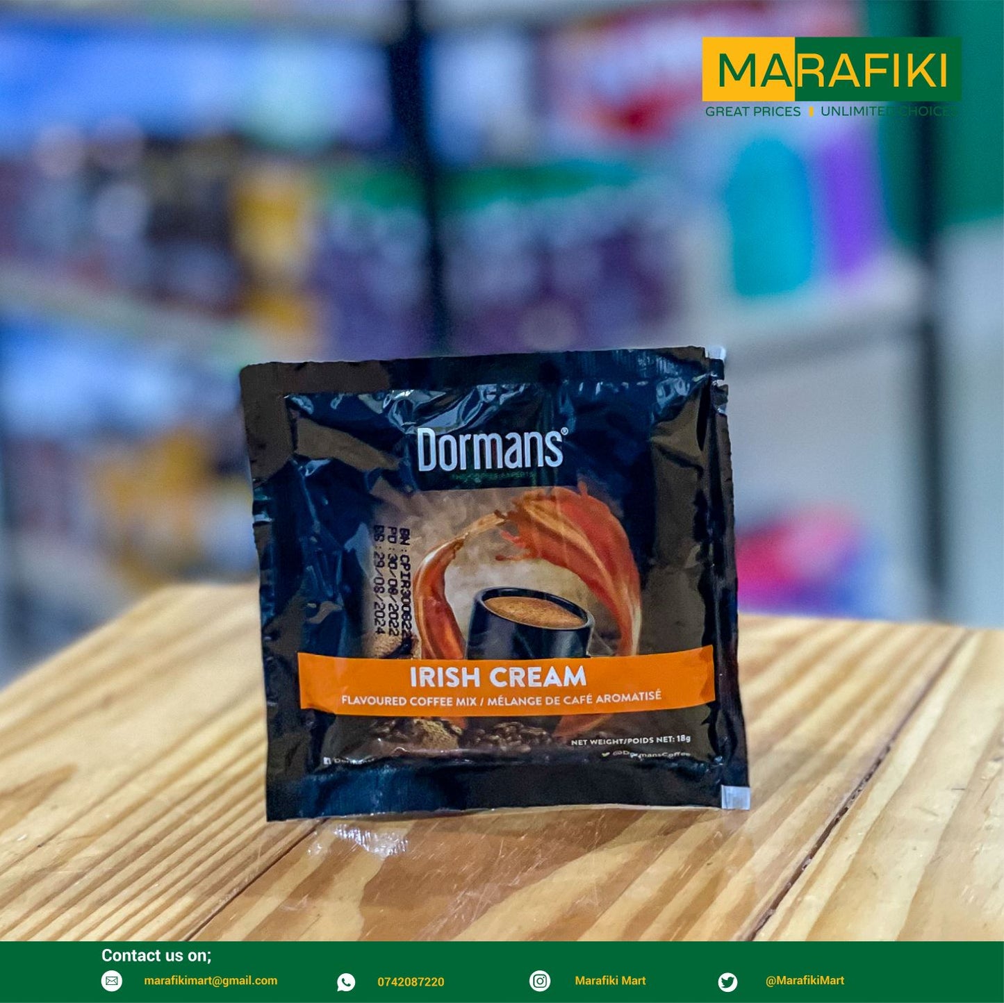 DORMANS IRISH CREAM 18G