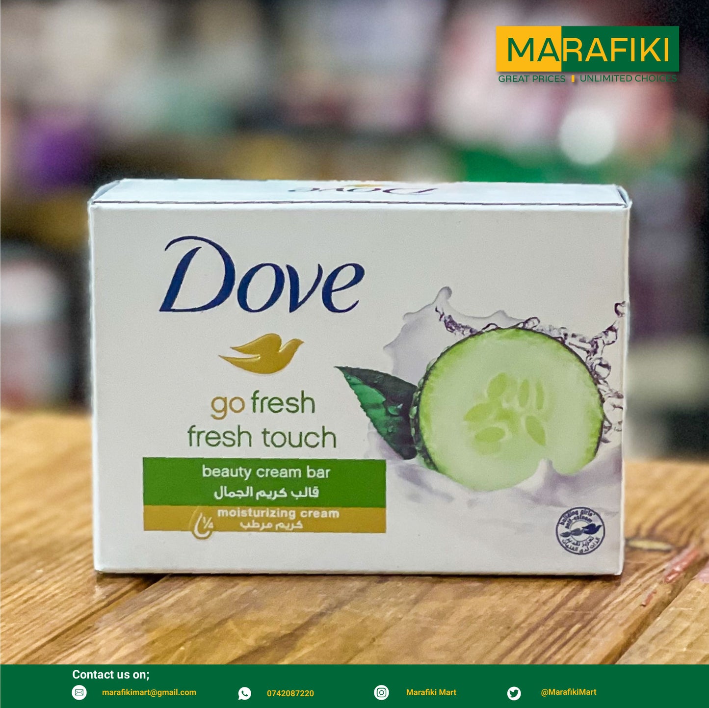 DOVE SOAP FRESH TOUCH 135G