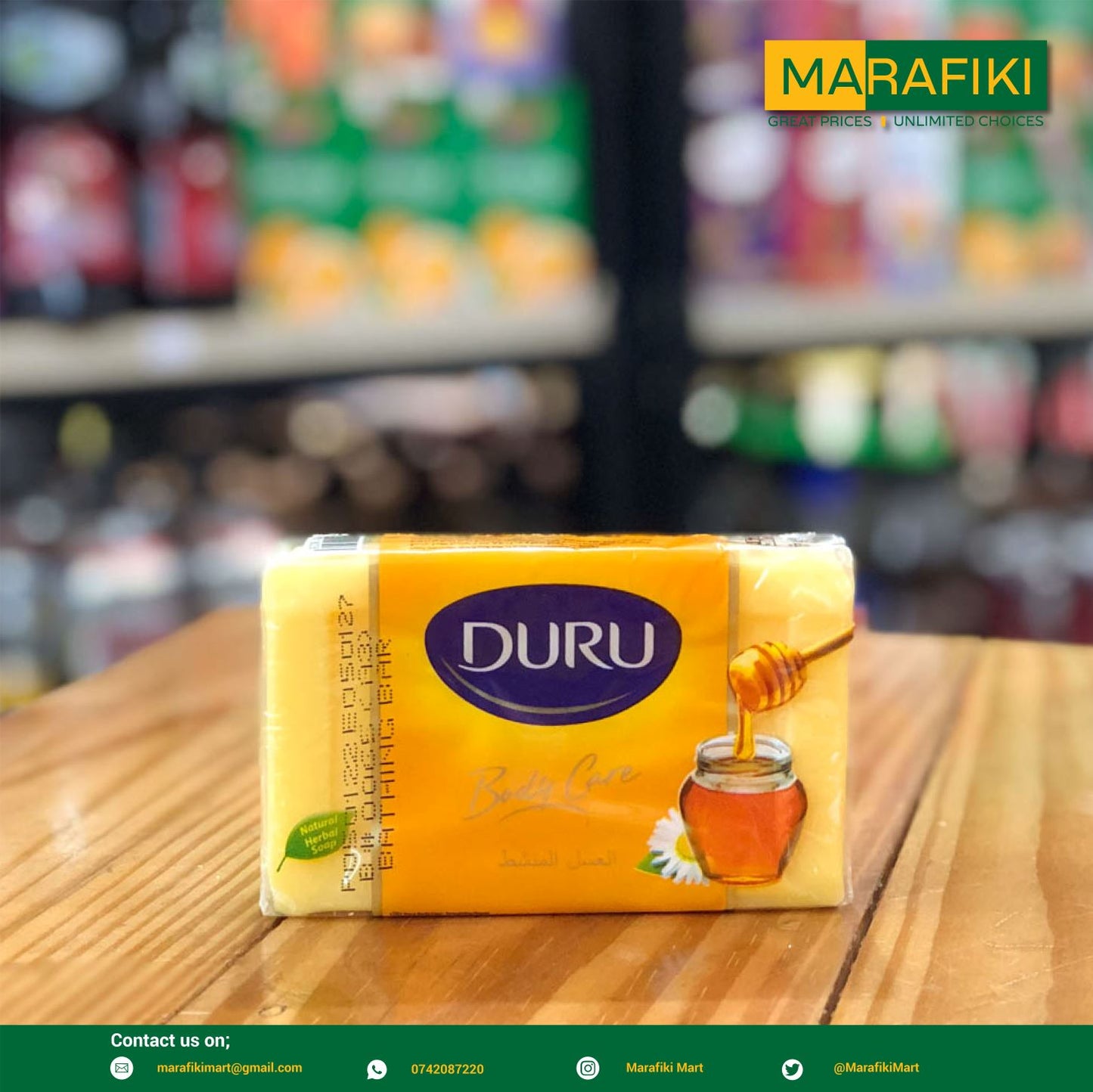 DURU BODY CARE HONEY 150G