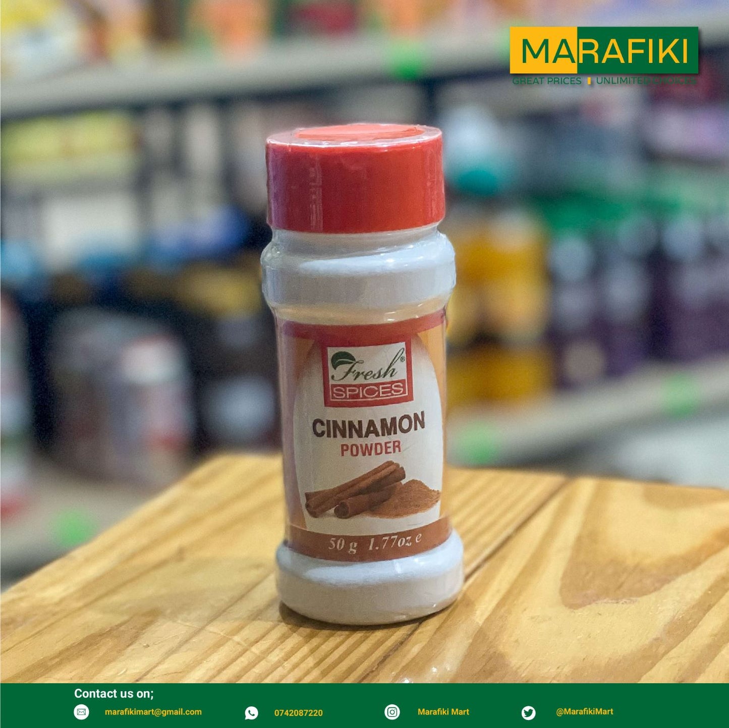 FRESH SPICES CINNAMON 50G