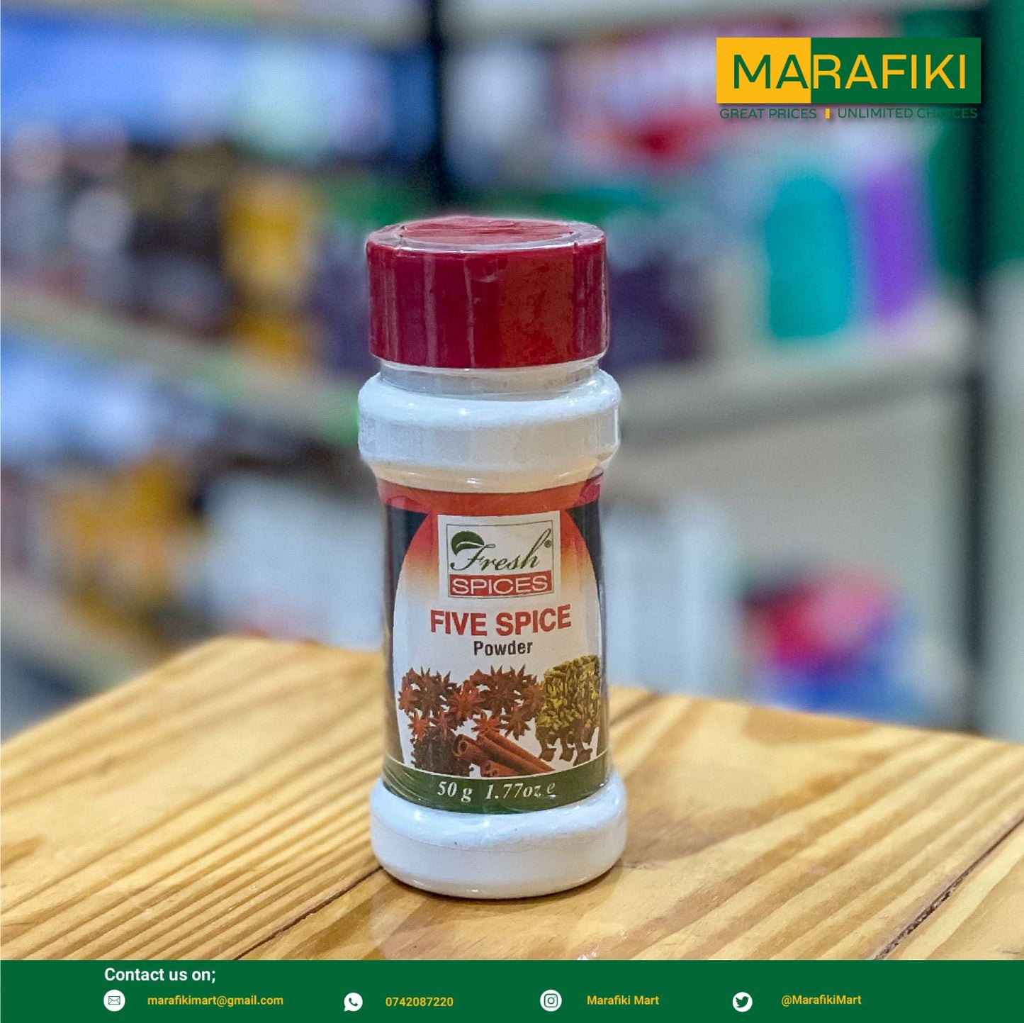 FRESH SPICES FIVE SPICE 50G