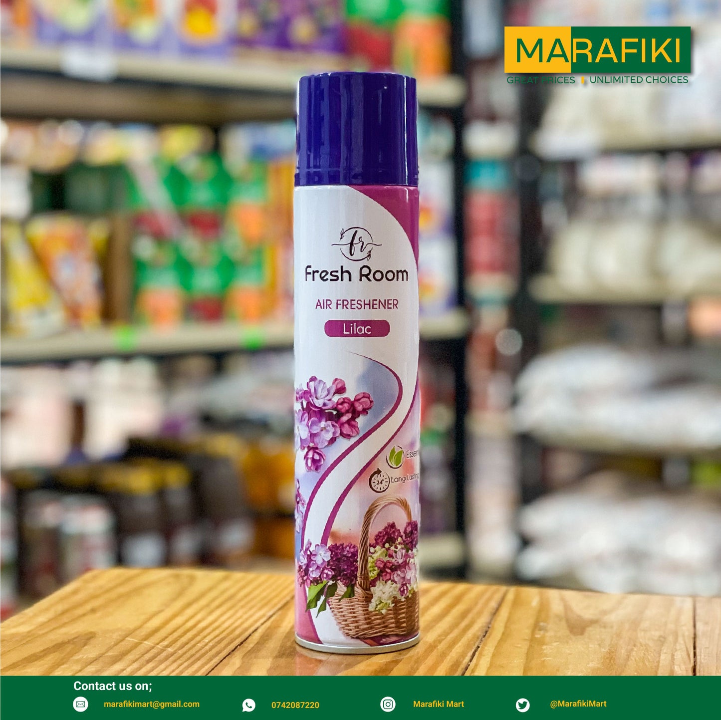 FRESH ROOM AIRFRESHNER LILAC