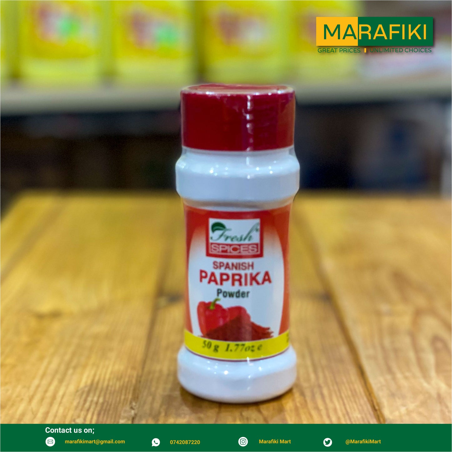 FRESH SPICES PAPRIKA 50G