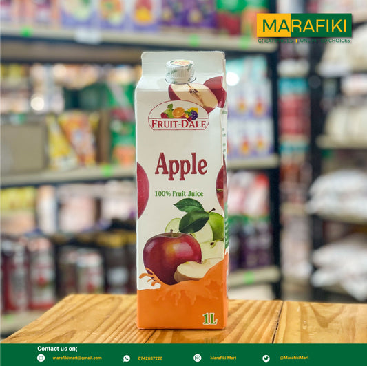 FRUIT DALE NATURAL JUICE APPLE 1 LITRE