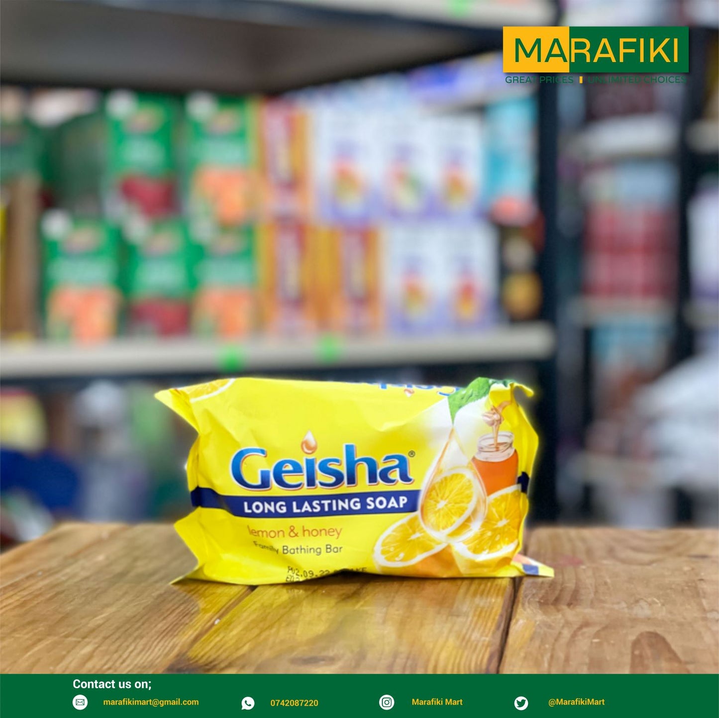 GEISHA LEMON & HONEY 200G