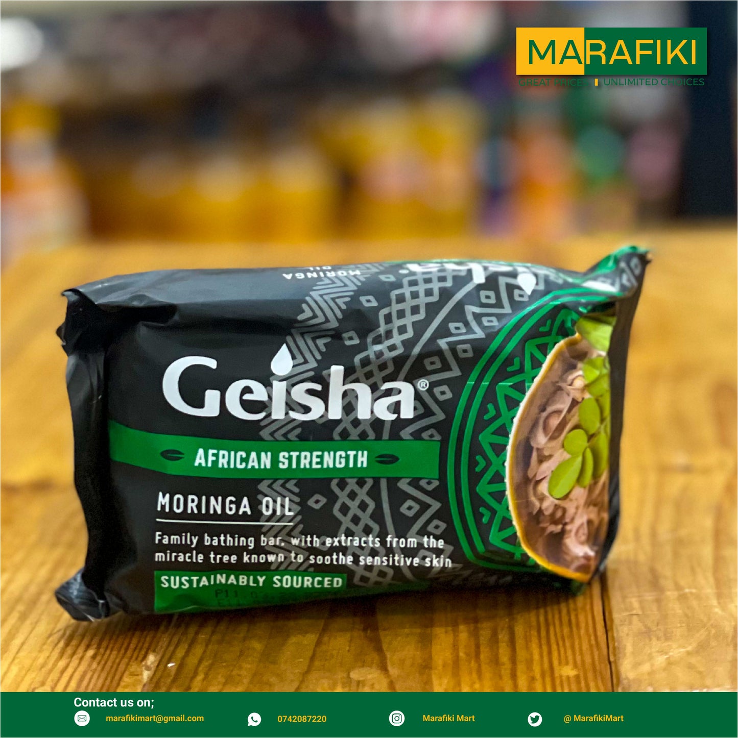 GEISHA MORINGA OIL 125G