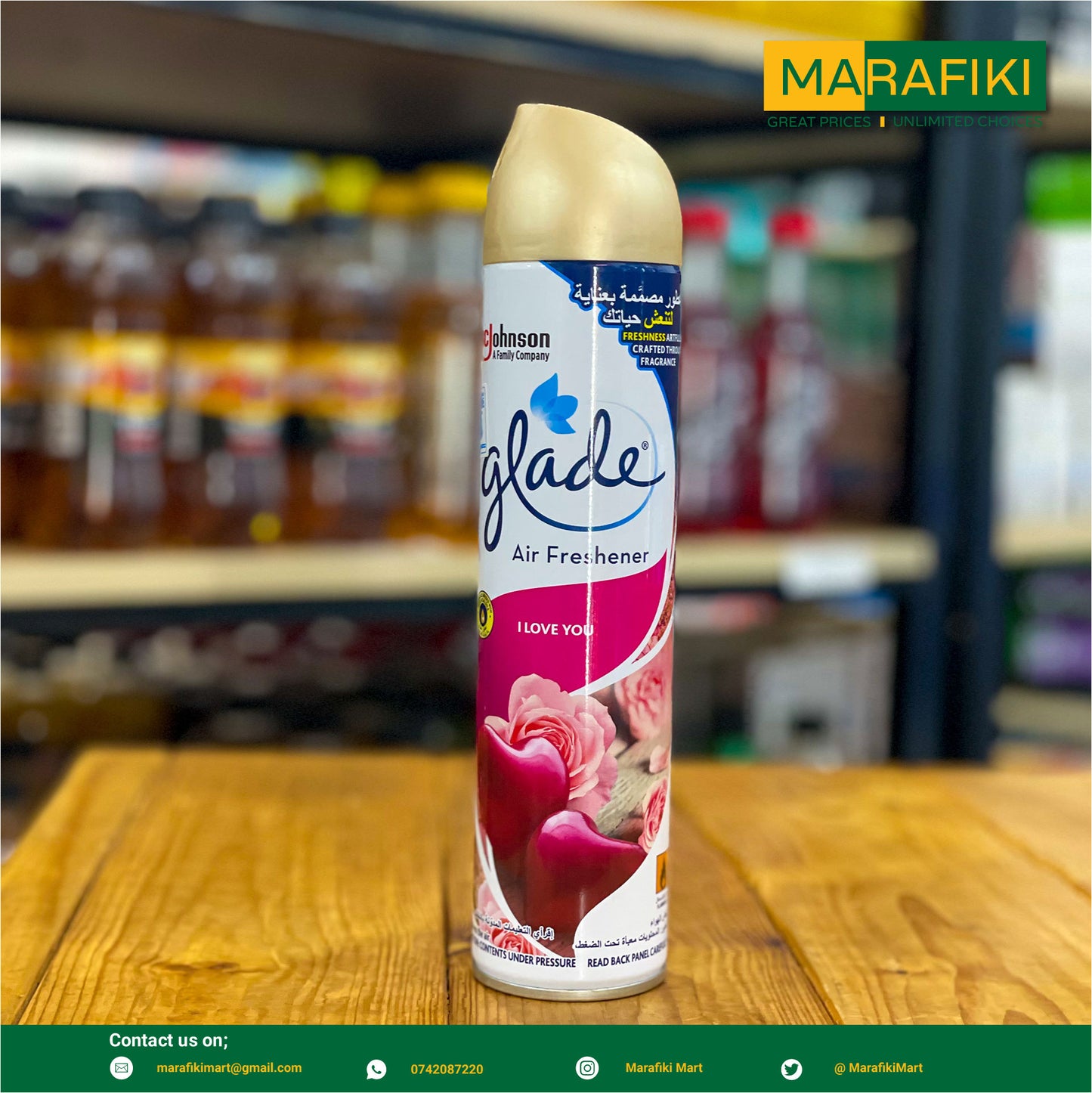 Glade Aerosol I Love You 300ml